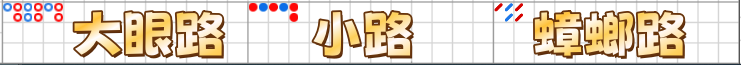 百家樂下三路有哪三路？